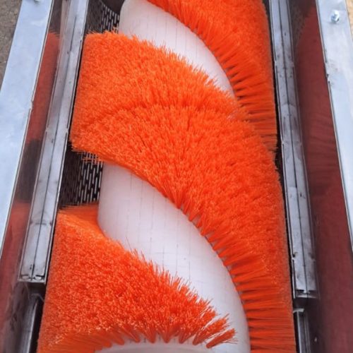 Машина для тонкой очистки (полировки) черники, можжевельника и шиповника (Полировальная машина)